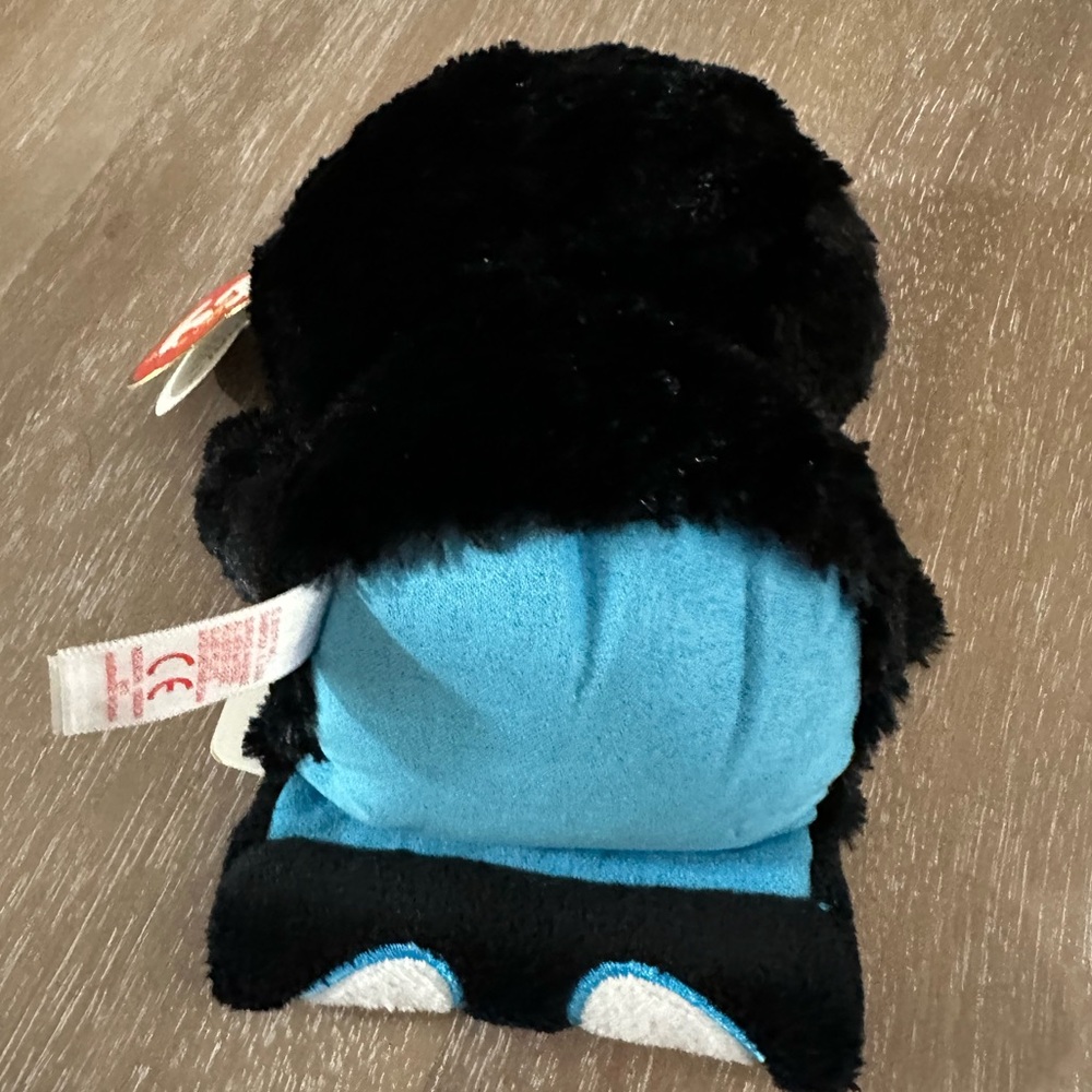 Ty Peek-A-Boos Penguin Phone Holder With Screen Cleaner Bottom - NWT - Picture 4 of 4